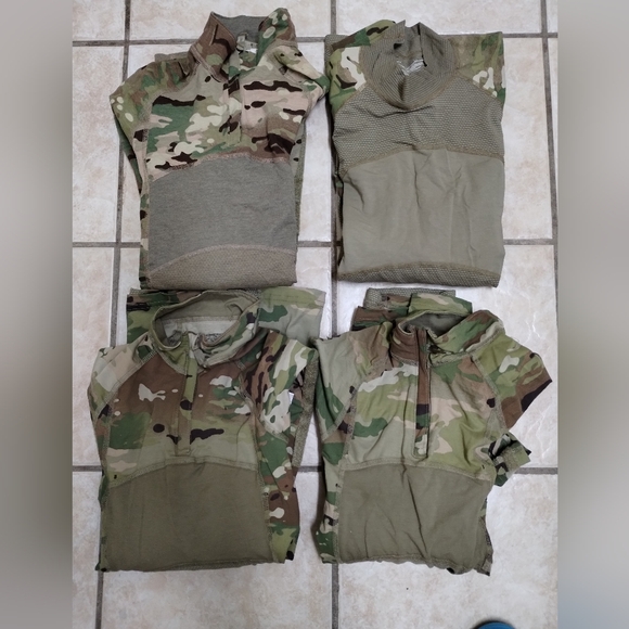 USGI Army Combat Shirt Multicam OCP Quarter Zip Moch Neck FR Rated - Picture 1 of 5